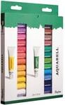 Rayher 24x Aquarellfarben &raquo;K&uuml;nstler-Set&laquo; wei&szlig;
