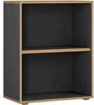 VCM Aktenregal &raquo;Salia&laquo; 2 OH mittel grau, 60x74x32 cm