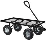 relaxdays Flacher Handwagen
