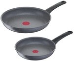 Tefal 2-tlg. Pfannen-Set &raquo;HEALTHY CHEF&laquo; 24 cm / 28 cm grau