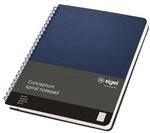Sigel Spiral-Notizbuch &raquo;Conceptum&laquo; kariert ca. A5 Hardcover blau