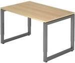 HAMMERBACHER Schreibtisch &raquo;R-Line&laquo; 120 cm Gestell graphitfb. braun, 120x85x80 cm