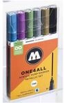 MOLOTOW Lackmarker &raquo;One4All&laquo; 2,0 mm 6 St. grau
