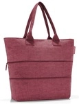 reisenthel Einkaufstasche &raquo;shopper e1 twist maroon&laquo; braun, 50x26.5x16.5 cm