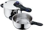 WMF Schnellkochtopf-Set &raquo;Perfect Plus One Pot&laquo; 3-tlg. silber 3+4,5 l silber