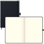 Brunnen Notizbuch &raquo;KOMPAGNON&laquo; blanko A4 192 Seiten schwarz, 21x29.7 cm