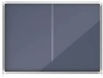 Nobo Schaukasten f&uuml;r den Innenbereich Filz 18x A4 blau, 99.5x97x5.5 cm