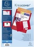 EXACOMPTA 30er-Pack Pr&auml;sentationsmappe &raquo;Kreacover A4&laquo; rot, 24x32 cm