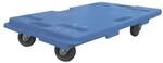 Viso Plattformwagen 150 kg Traglast blau, 60x11.5x40 cm