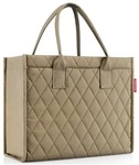 reisenthel Umh&auml;ngetasche daily shopper business rhombus olive 14 L gr&uuml;n, 35x17x42