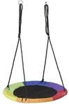 relaxdays Bunte Nestschaukel rund