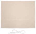 relaxdays Rechteckiges Sonnensegel beige 5x6m beige