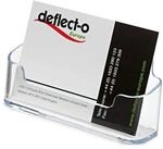 deflecto Visitenkartenst&auml;nder &raquo;deflecto&reg;&laquo; 1 Fach, 9.6x4.5x3.5 cm