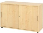 HAMMERBACHER Schiebet&uuml;renschrank &raquo;Z-Line&laquo; 2 OH Ahorn, 120x74.8x40 cm