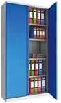 Phoenix Stahlschrank, abschlie&szlig;bar, zerlegt, 91,5 x 37 x 183 cm blau
