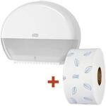 Tork Toilettenpapierspender Elevation T2 Mini 955000 f&uuml;r h&uuml;lsenlose Rollen...