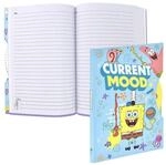 BlueSky Notizbuch &raquo;SpongeBob - Spinner&laquo; liniert A5 wei&szlig;