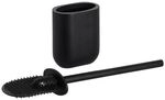 Zeller WC-Garnitur &Oslash; 8 cm schwarz, 10.7x39 cm