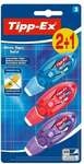 Tipp-Ex 2 + 1 Einweg-Korrekturroller &raquo;Micro Tape Twist&laquo; wei&szlig;