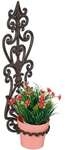 relaxdays Wand-Blumenhalter antik