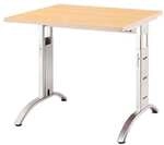 OTTO Office Premium Schreibtisch &raquo;Otto Office Line II&laquo; 80 cm braun, 80x82x80 cm
