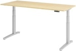 HAMMERBACHER Schreibtisch h&ouml;henverstellbar (elektrisch) &raquo;Alicante&laquo; 180 cm Gestell
