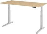 HAMMERBACHER Schreibtisch h&ouml;henverstellbar (elektrisch) &raquo;Alicante&laquo; 160 cm Gestell