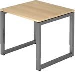HAMMERBACHER Schreibtisch &raquo;R-Line&laquo; 80 cm Gestell graphitfb. braun, 80x85x80 cm