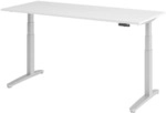 HAMMERBACHER Schreibtisch h&ouml;henverstellbar (elektrisch) &raquo;Alicante&laquo; 180 cm Gestell