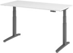 HAMMERBACHER Schreibtisch h&ouml;henverstellbar (elektrisch) &raquo;Alicante&laquo; 160 cm Gestell