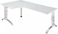 OTTO Office Premium Winkelschreibtisch &raquo;Otto Office Line II&laquo; 200 cm grau,