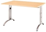 OTTO Office Premium Schreibtisch &raquo;Otto Office Line II&laquo; 120 cm braun, 120x82x80 cm