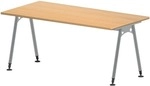 HAMMERBACHER Schreibtisch &raquo;A-Line&laquo; 160 cm braun, 160x76x80 cm