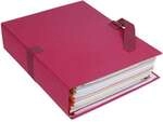 EXACOMPTA 10er-Pack Dokumentenmappe &raquo;Papier toill&eacute;&laquo; rot, 24x32 cm