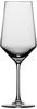 6x Bordeaux Rotweinglas »Pure« 680 ml rot, Zwiesel Glas, 26.7 cm