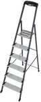 Krause Stehleiter &raquo;MONTO Securo&laquo; 6 Stufen silber, 210 cm