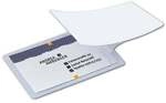 Sigel Kalt-Laminierfolien Sonderformat (85x55 mm) 100 St&uuml;ck 300 mic transparent,