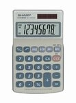 Sharp Taschenrechner &raquo;EL-240SA&laquo; grau, 7.1x1.7x11.6 cm