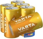 Varta 6er-Pack Batterien &raquo;LONGLIFE&laquo; Baby / C / LR14