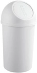 helit 2er-Pack Abfalleimer &raquo;the flip&laquo; 45 L grau, 40.3x70x40.3 cm