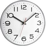 TFA Wanduhr 60.3017 silber 280 mm silber