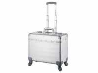 Pilotenkoffer Trolley »Pandora« silber, Alumaxx, 47x34x25 cm