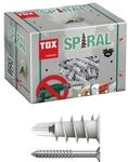 TOX D&uuml;bel- und Schrauben-Sortiment &raquo;SPIRAL&laquo; 32 mm 50 St&uuml;ck
