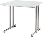 HAMMERBACHER Schreibtisch &raquo;Flexiline II&laquo; 80 cm grau, 80x72x80 cm
