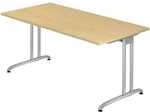 HAMMERBACHER Schreibtisch &raquo;Wien&laquo; 160 cm Ahorn, 160x72x80 cm