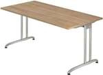 HAMMERBACHER Schreibtisch &raquo;Wien&laquo; 160 cm braun, 160x72x80 cm