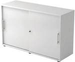 HAMMERBACHER Schiebet&uuml;renschrank &raquo;Flexiline II&laquo; wei&szlig;, 120x77x40 cm