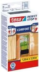 tesa Fliegengitter &raquo;Insect Stop COMFORT&laquo; 55389 f&uuml;r T&uuml;ren grau, 120x220 cm