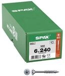 SPAX Universalschrauben T30 Senkkopf WIROX 6 x 240 mm 100 St&uuml;ck