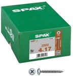 SPAX Universalschrauben Z2 R&uuml;ckwandkopf WIROX 4 x 17 mm 2000 St&uuml;ck
